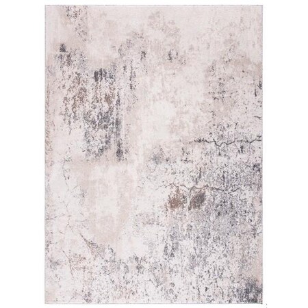 Safavieh 8 x 10 ft. Aston 700 Rectanglar Modern Contemporary Rug Ivory & Grey ASN708A-8